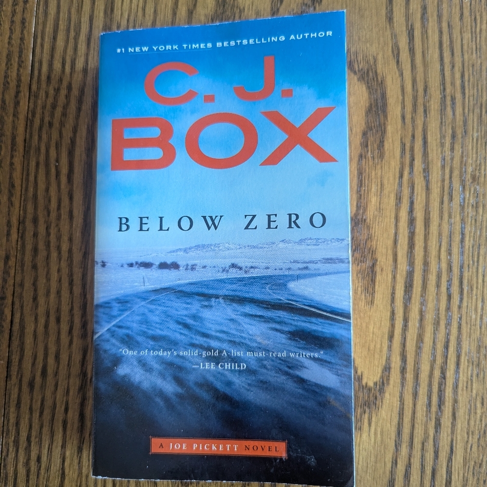Below Zero C.J Box Book